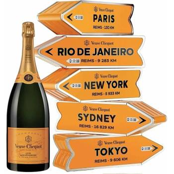 Veuve Clicquot Ponsardin Veuve Clicquot Arrow Brut Yellow Label 12% 0,75 l (kazeta)