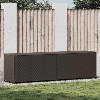 vidaXL polyratan 200 x 50 x 60 cm hnědý 46475
