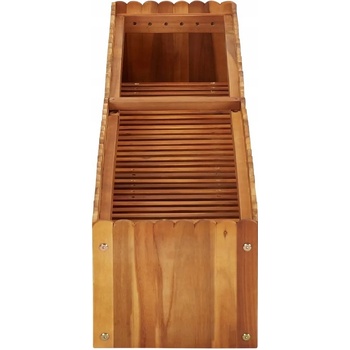 vidaXL vyvýšený záhon 150 x 30 x 25 cm masivní akáciové dřevo