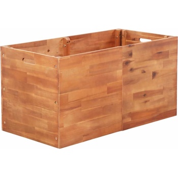 VidaXL Vyvýšený záhon akáciové dřevo 100 x 50 x 50 cm