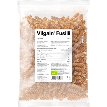 Vilgain Těstoviny cizrnové BIO 250 g
