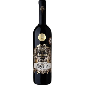 Vinařství Krist Merlot Panenská sklizeň výběr z hroznů 2023 13,5% 0,75 l (holá láhev)