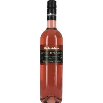 Vinařství Vladimír Tetur Zweigel rosé jakostní růžové suché 12% 0,75 l (holá láhev)