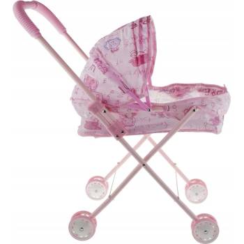 Vingo Proutěný se stahovací boudičkou červená srdíčka