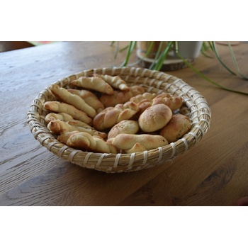 Vingo Slaměná ošatka kulatá Rozměry (cm): průměr 30