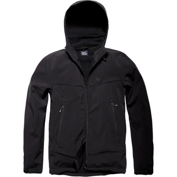 Vintage Industries bunda Alford softhell jacket černá