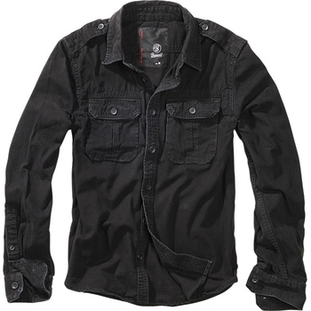 Vintage shirt longsleeve černá