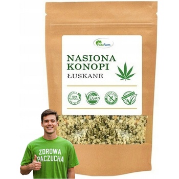 VitaFarm Konopná semínka 1000 g