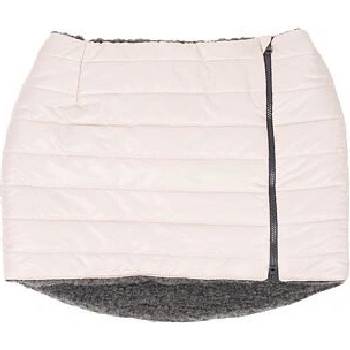 Vlnka vlněná zateplená sukně na zip nepromokavá béžová