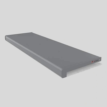 Vnitřní parapet dřevotřískový 450x40 mm, Světlý Antracit