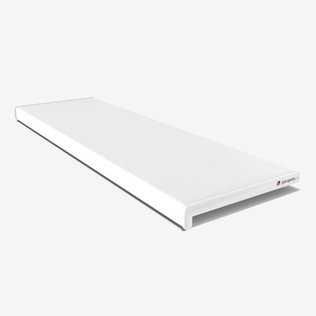 Vnitřní plastový parapet 200x40 mm, bílý