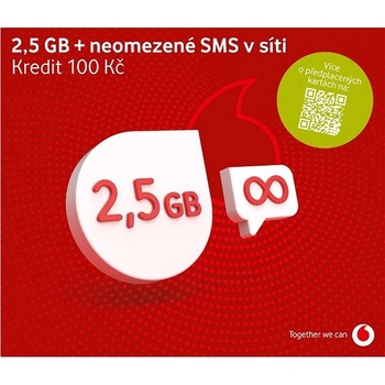 Vodafone datová karta - 3,5 GB dat - Vodafone2
