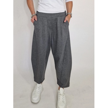 Voga Móda Antracitové kalhoty TOSCANA Antracit