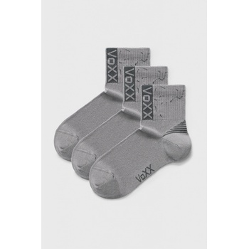 Voxx Codex 3PACK ponožky světle šedé