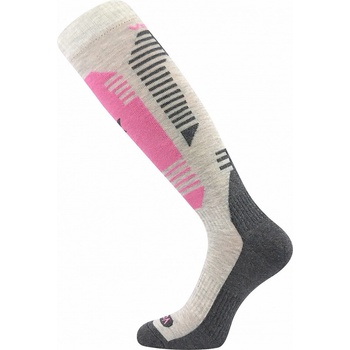 VoXX podkolenky THEMA světle šedá