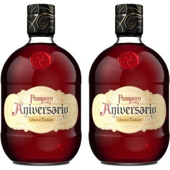 Výhodný set 2 ks Pampero Aniversario 0,7 L 40%