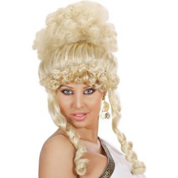 Vysoká blond paruka Olympská bohyně s loknami
