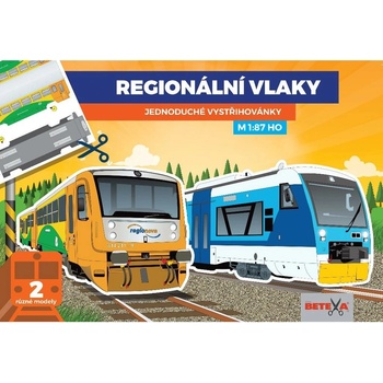 Vystřihovánky Regionální vlaky