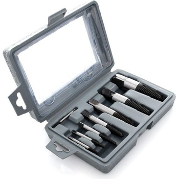 Vytahovák zalomených šroubů, sada 8ks KD10262 KRAFT&DELE