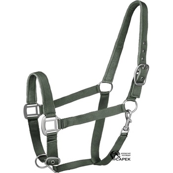 Waldhausen Ohlávka Perlon Satin tmavě modrá