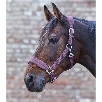 Waldhausen Ohlávka Premium Soft vínová