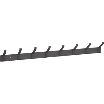 Walteco 8609 8 háčků matný černý