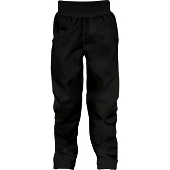 Wamu dětské softshellové kalhoty Klasik černá