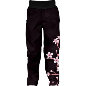 Wamu dětské softshellové kalhoty Sakury fialová