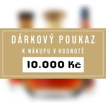 Warehouse1 Dárkový poukaz 10000 Kč