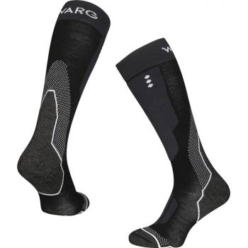 Warg Podkolenky Merino Ski černá/bílá