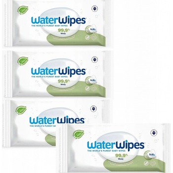 Water Wipes 99,9 % vody vlhčené ubrousky 4 x 60 ks