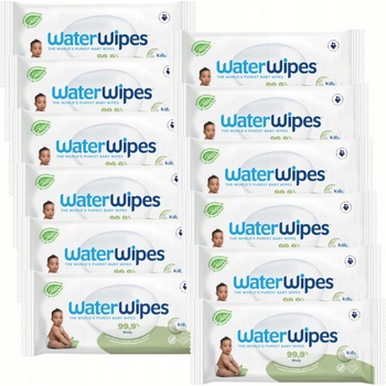 WATERWIPES 100% BIO odbouratené ubrousky 12 x 60 ks