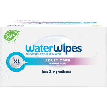 WaterWipes Adult Care vlhčené ubrousky pro dospělé 12 x 30 ks