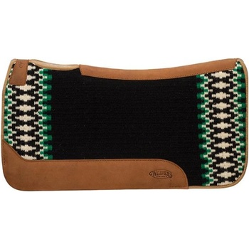 WEAVER Westernová deka New Zealand Wool zelená