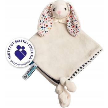 Whisbear Doudou komfortní deka králík bílý