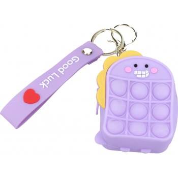 Wiky Pop It s klíčenkou světle fialová