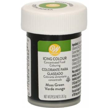 Wilton Gelová barva mechově zelená 28 g