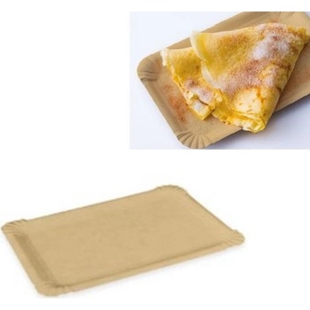 Wimex 48004 Papírový tácek hnědý nepromastitelný KRAFT 13 x 20 cm