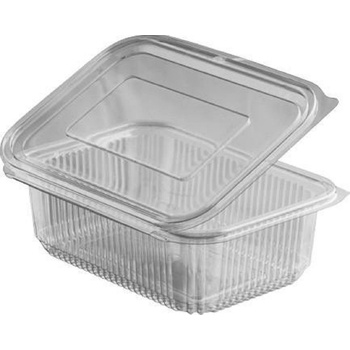 WIMEX Miska hranatá průhledná s víčkem 750ml