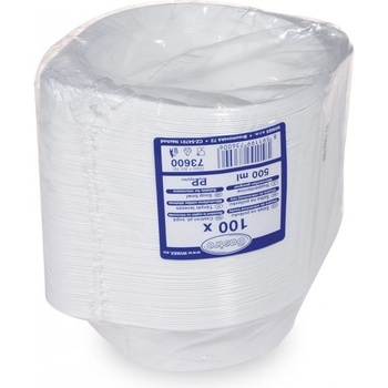 WIMEX Miska na polévku bílá PP 500ml