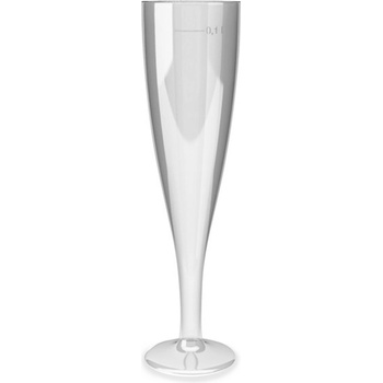 WIMEX Pohárek čirý 0,1 l na sekt Krystal