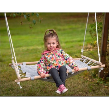 Woody Houpací 100 cm šedá