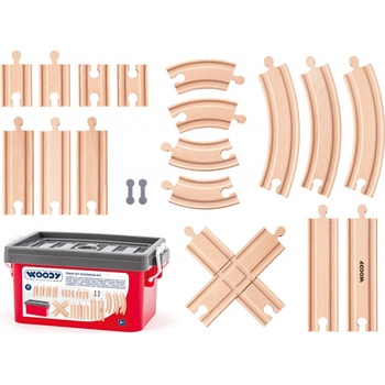 Woody Set kolejí 20ks