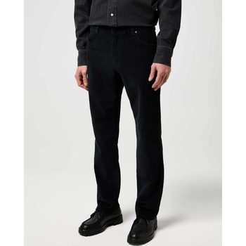 Wrangler Greensboro Black Pánské Manšestráky Černé 112370723