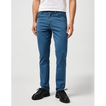 Wrangler pánské kalhoty Texas Slim 112362471 Dark Dusty Blue