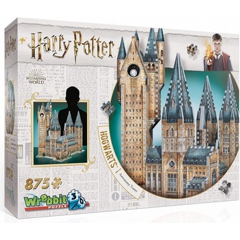 Wrebbit 3D puzzle Harry Potter Bradavice Astronomická věž 875 ks