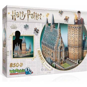Wrebbit 3D puzzle Harry Potter Bradavice Velká síň 850 ks