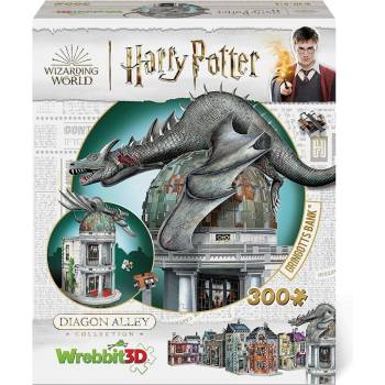 WREBBIT 3D puzzle Harry Potter: Gringottova banka 300 ks