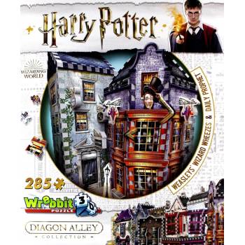 Wrebbit 3D puzzle Harry Potter: Kratochvílné a kouzelnické kejkle a Denní věštec 285 ks