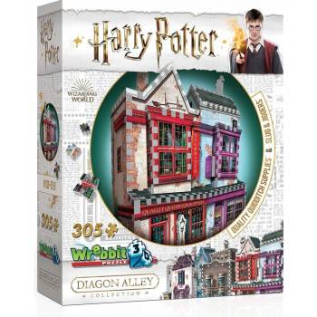 Wrebbit 3D puzzle Harry Potter Prvotřídní potřeby pro famfrpál a Slug & Jiggers Apothecary 305 ks